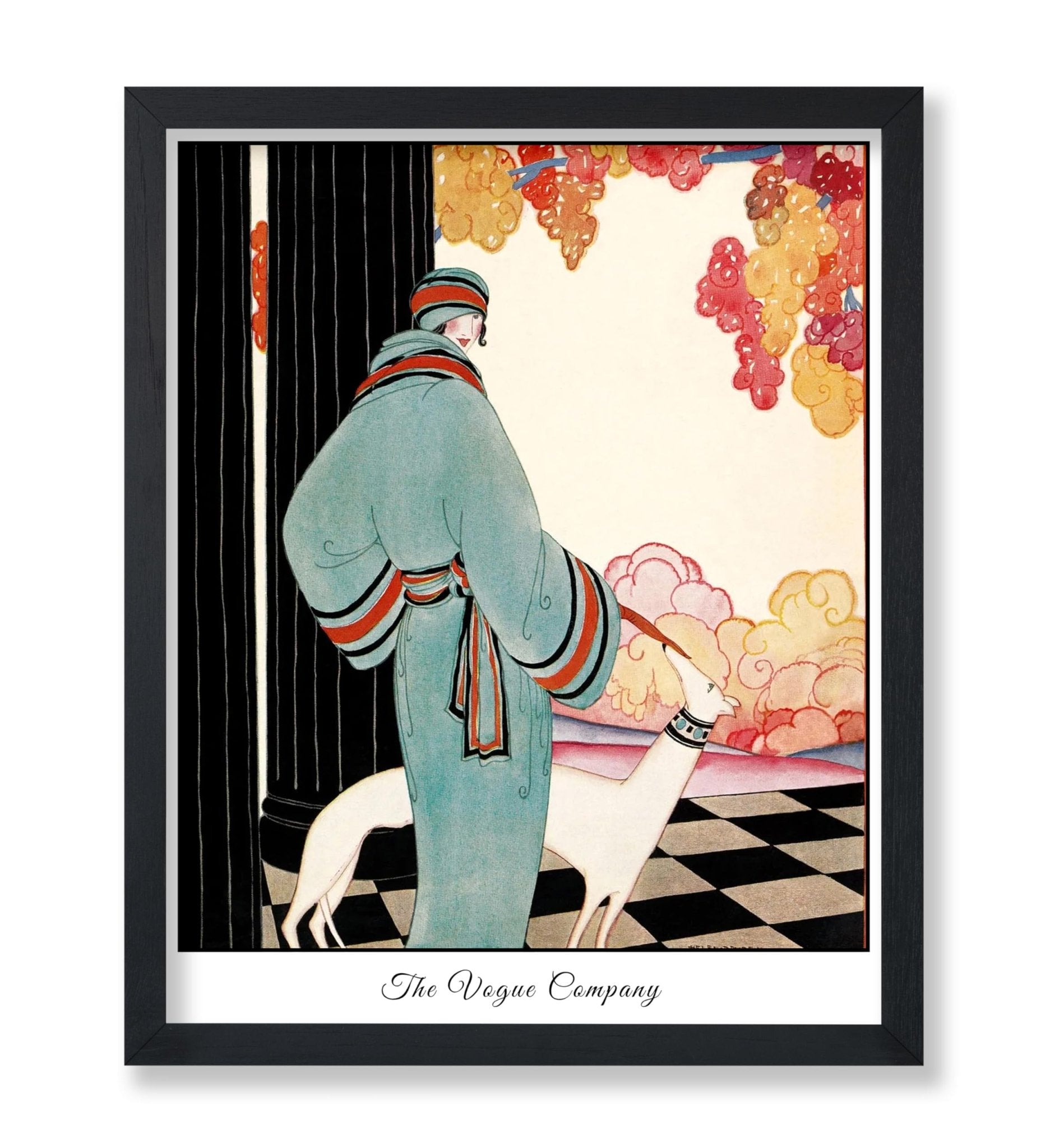 Woman and Dog No1