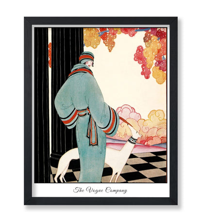 Woman and Dog No1