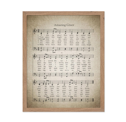 Amazing Grace Hymnal Sheet