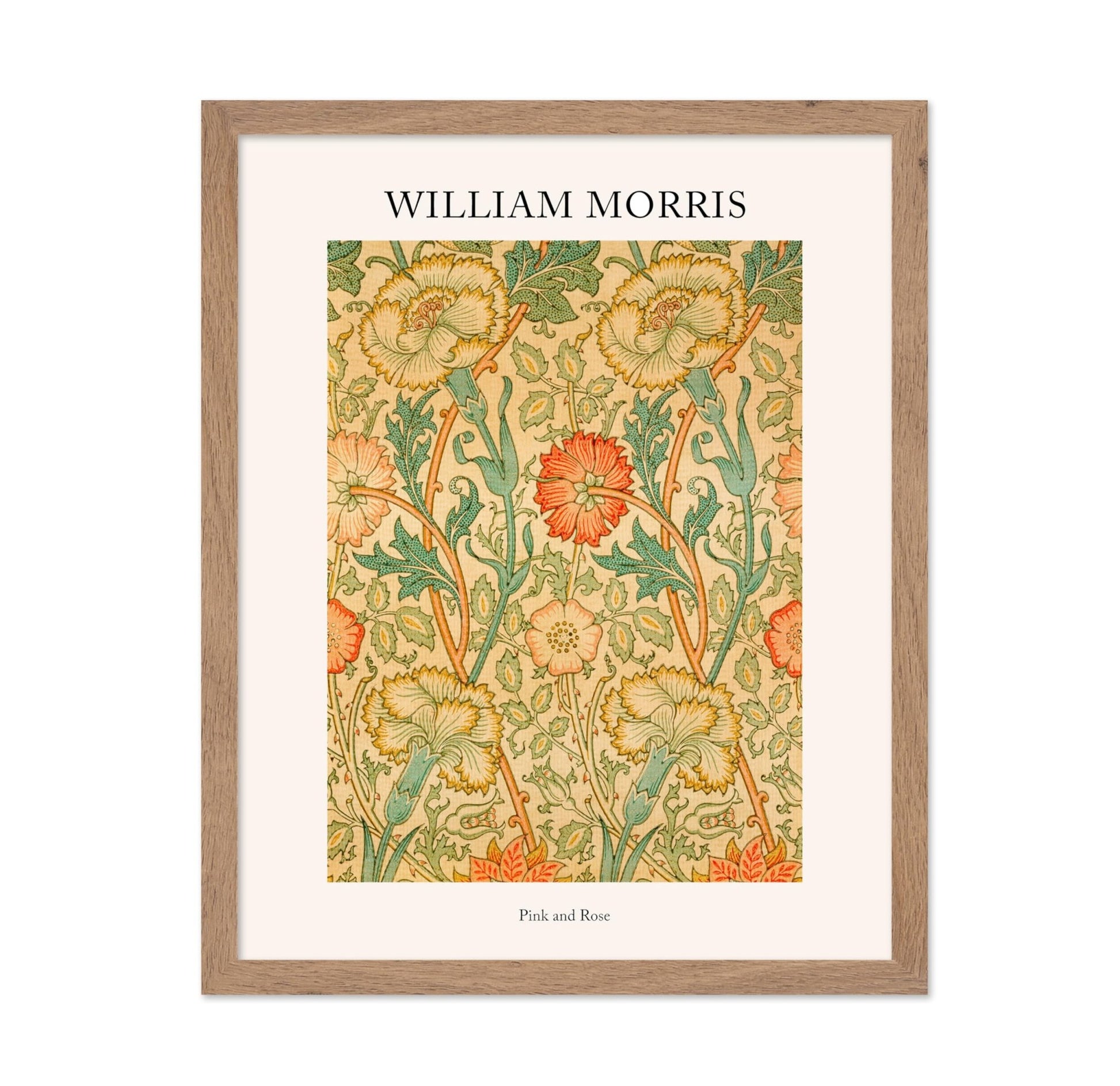 William Morris - Pink and Rose