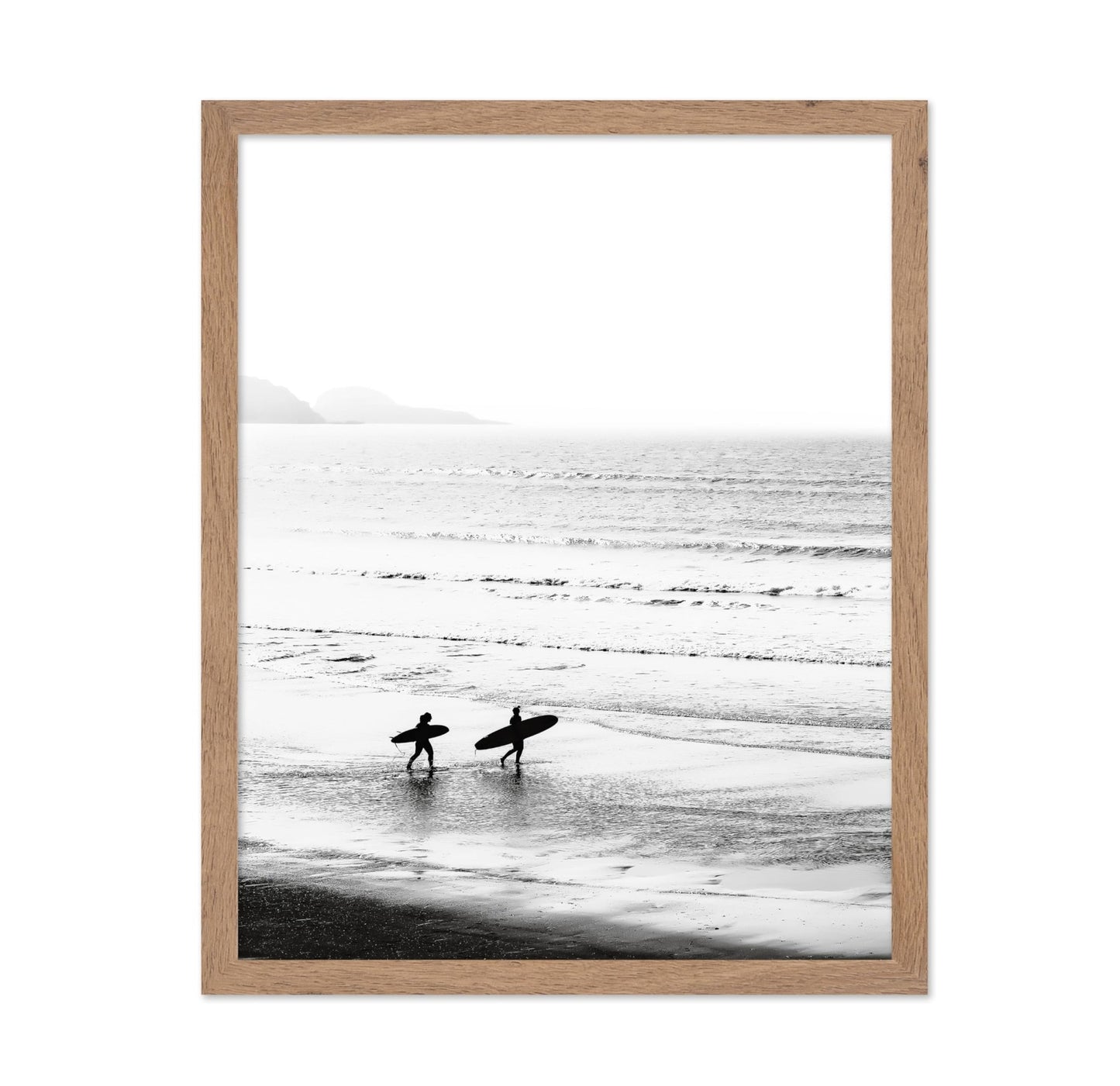 Surfers on the Beach
