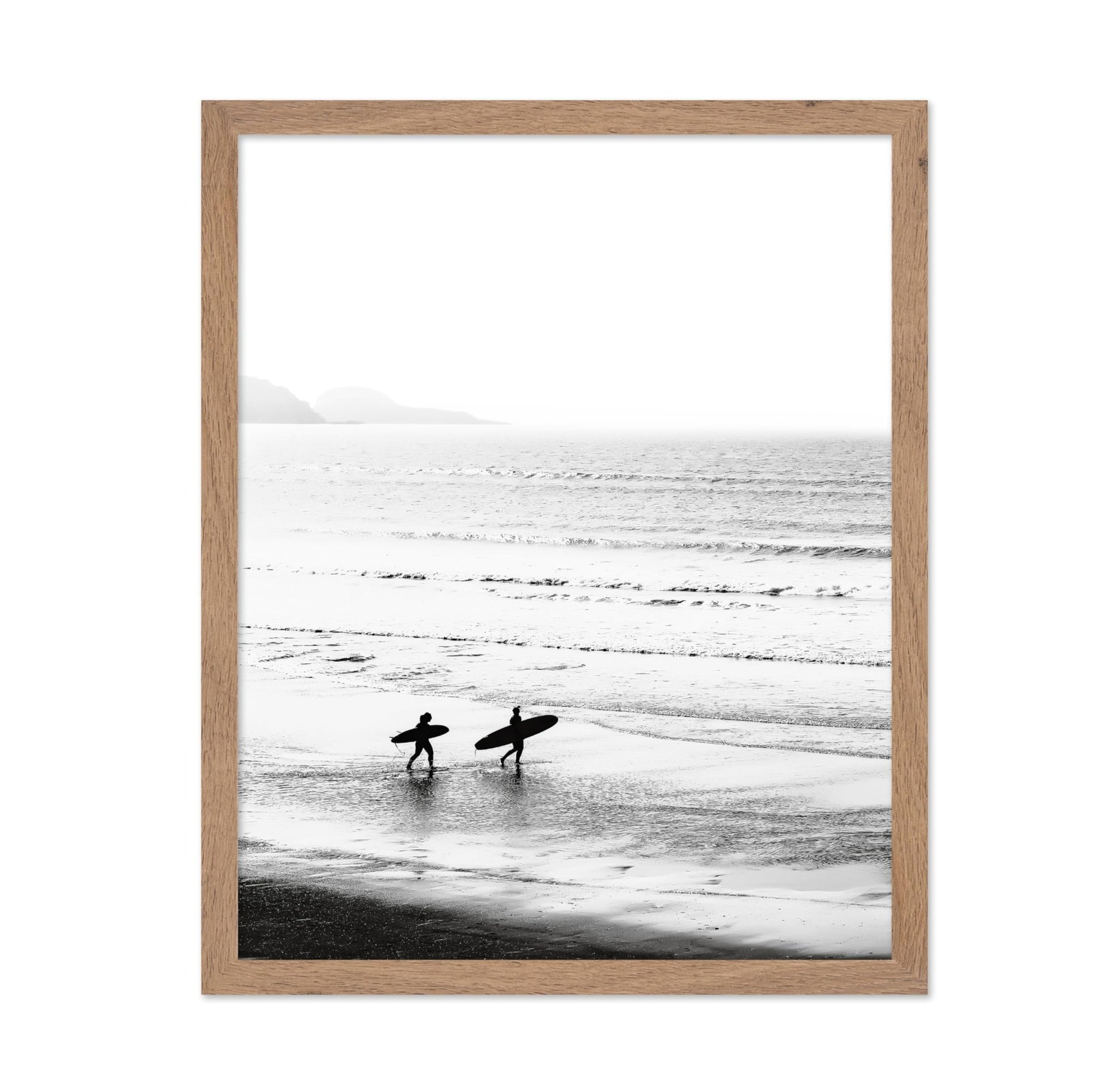 Surfers on the Beach
