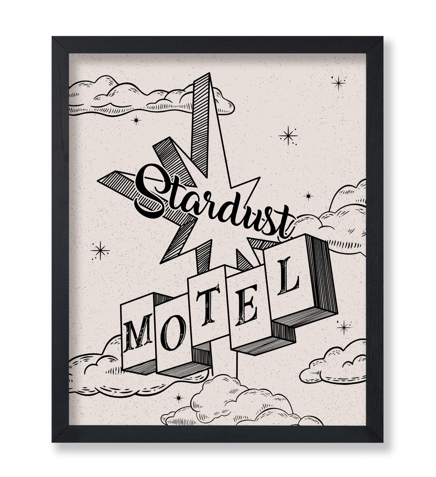 Beige Stardust Motel
