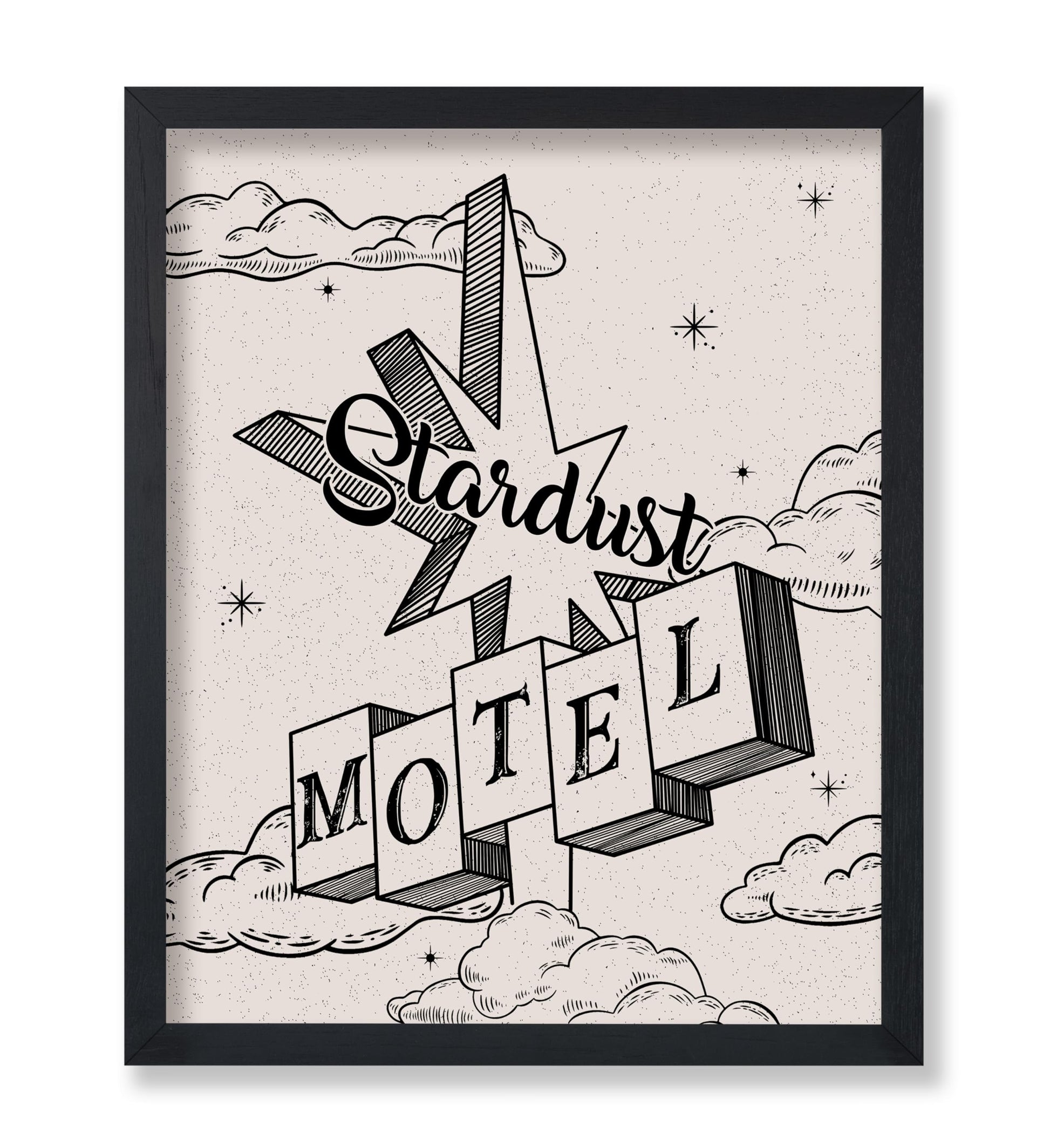 Beige Stardust Motel