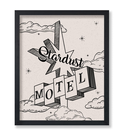 Beige Stardust Motel