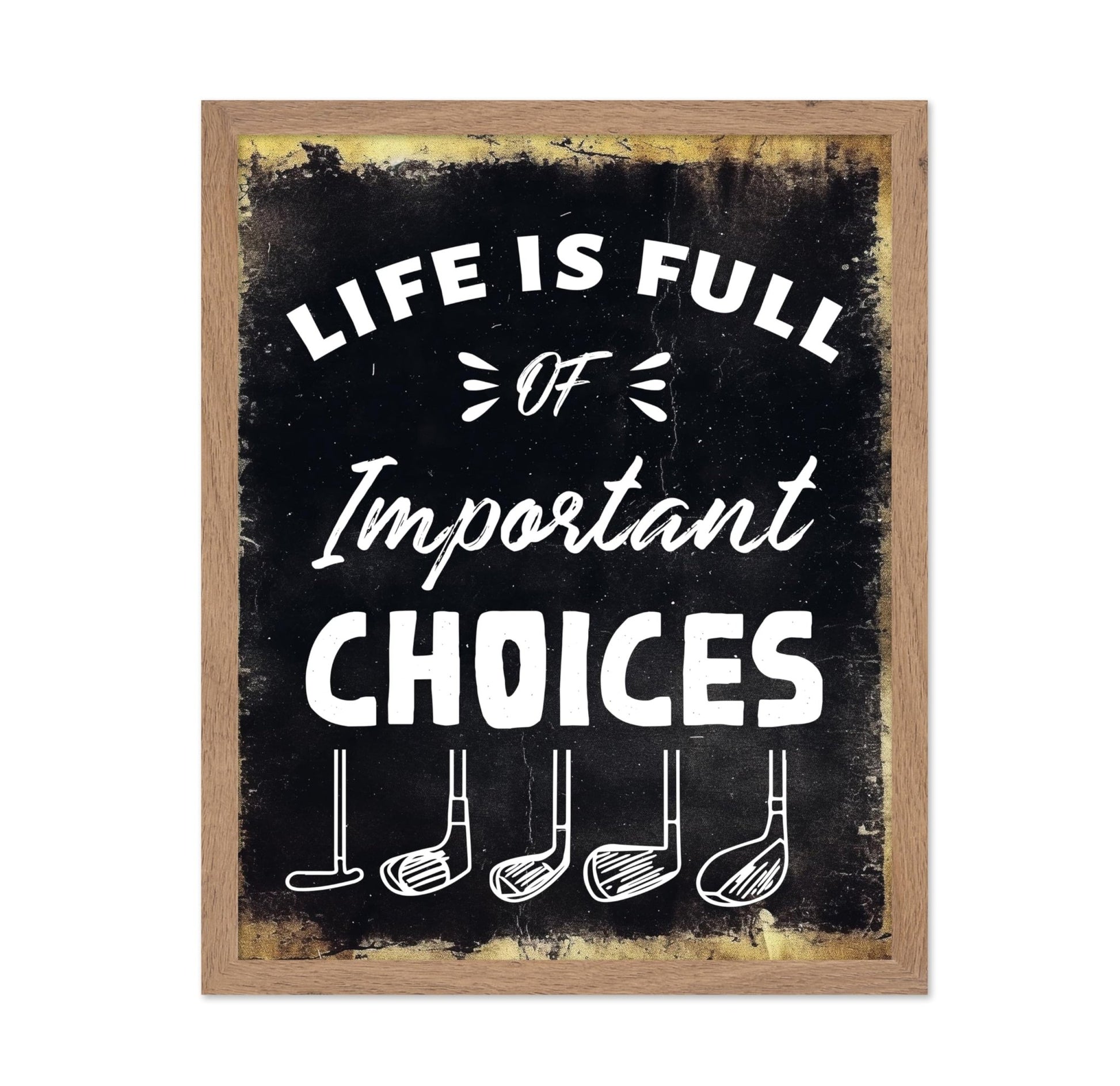Full of Important Choices