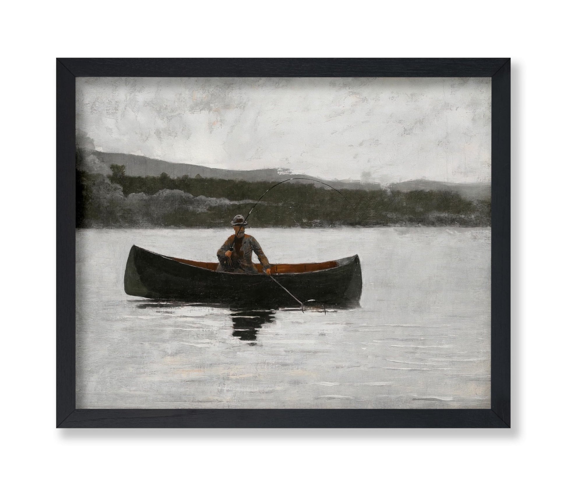 Winslow Homer - Playing A Fish