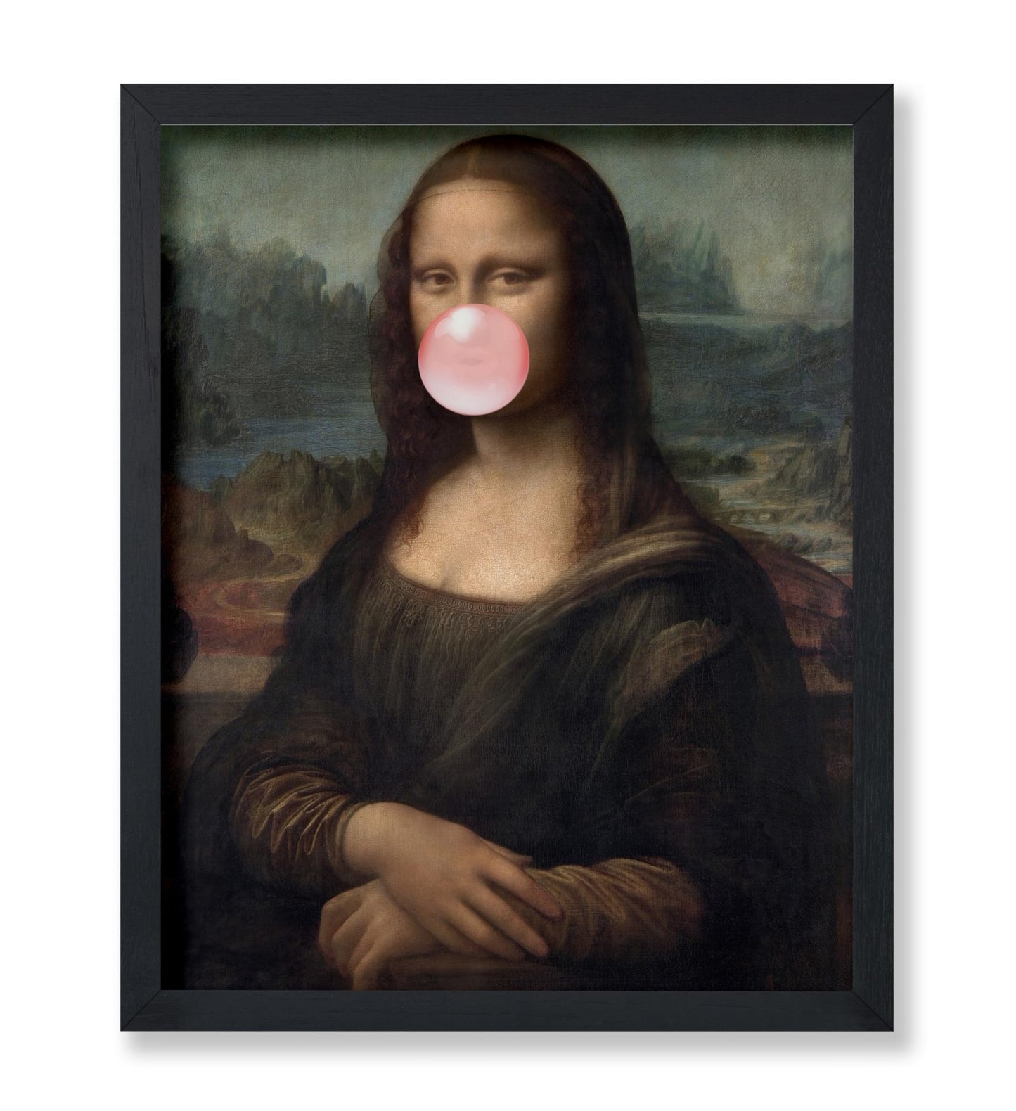 Altered Portrait of Mona Lisa No8