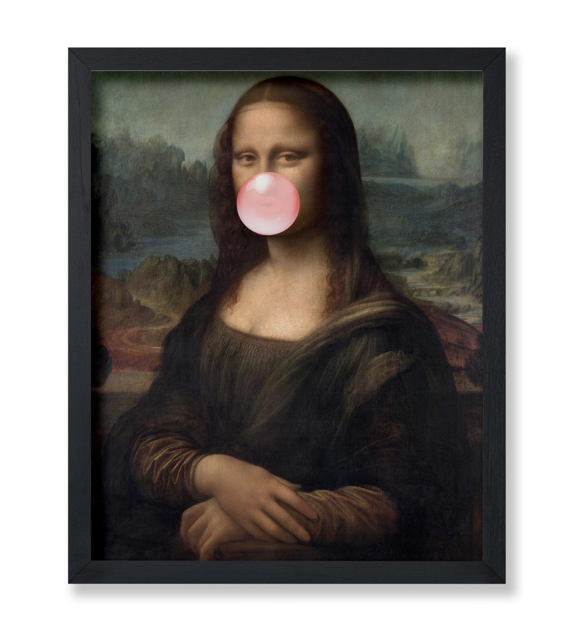 Altered Portrait of Mona Lisa No8