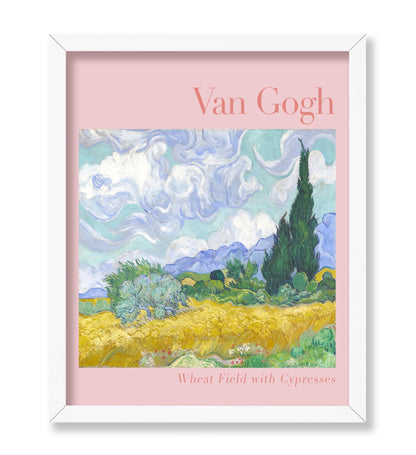 Van Gogh - Wheat Field with Cypresses No2