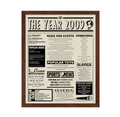 The Year 2009