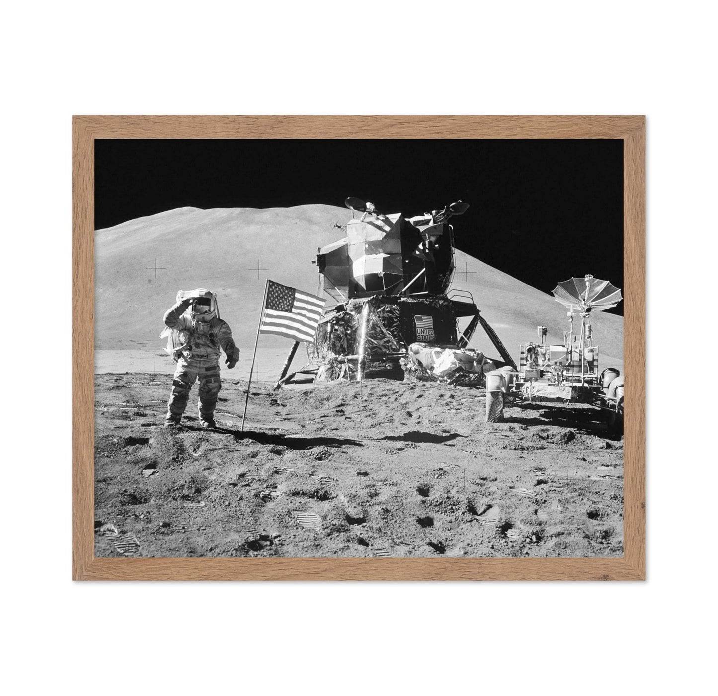 Astronaut in Moon