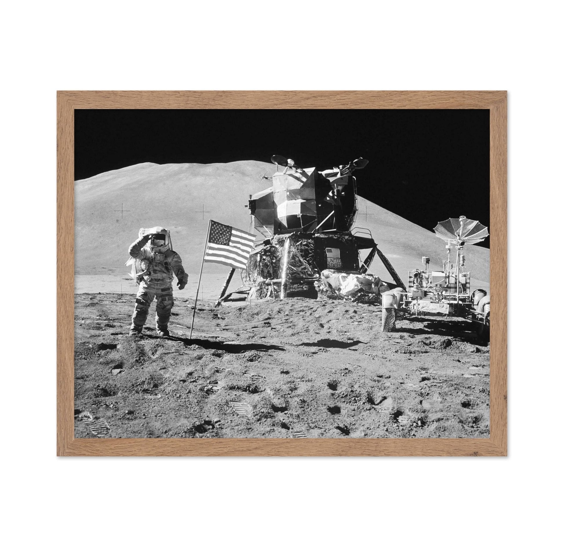 Astronaut in Moon