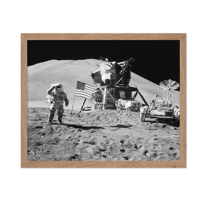 Astronaut in Moon