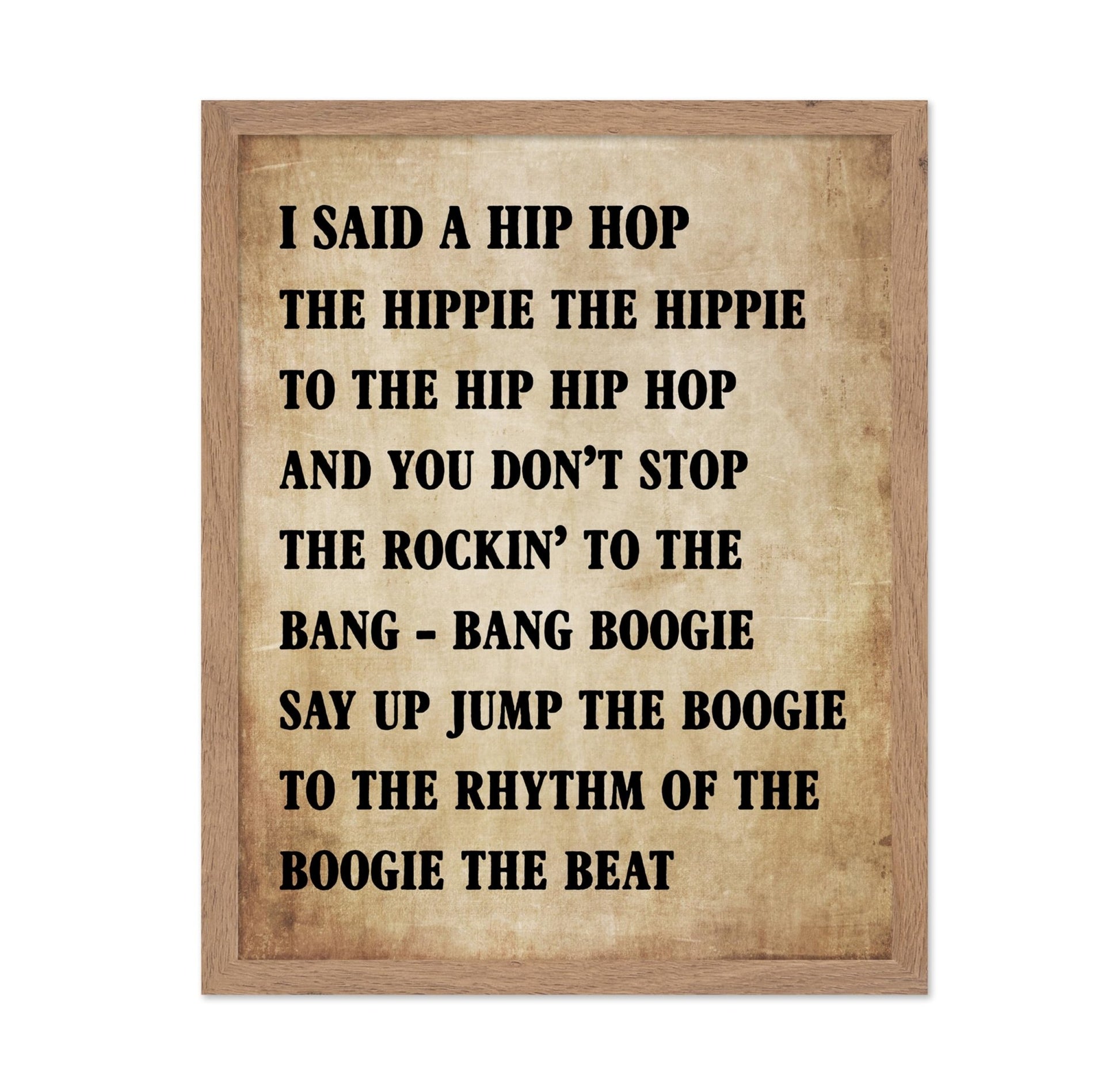 Rapper's Delight Lyric