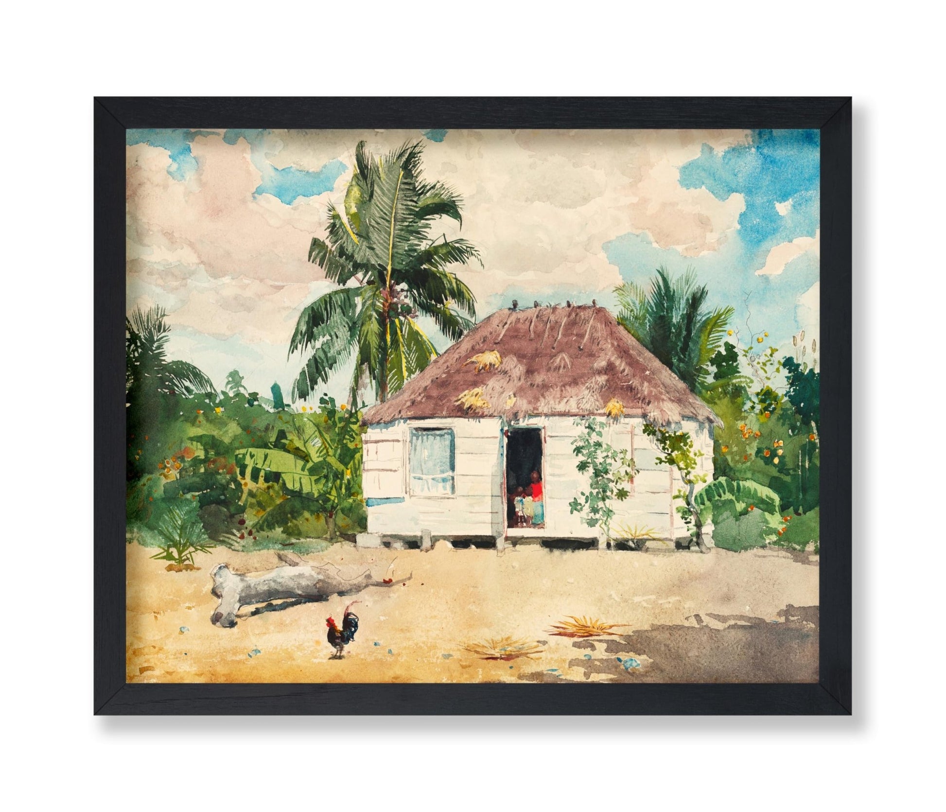 Native Hut at Nassau