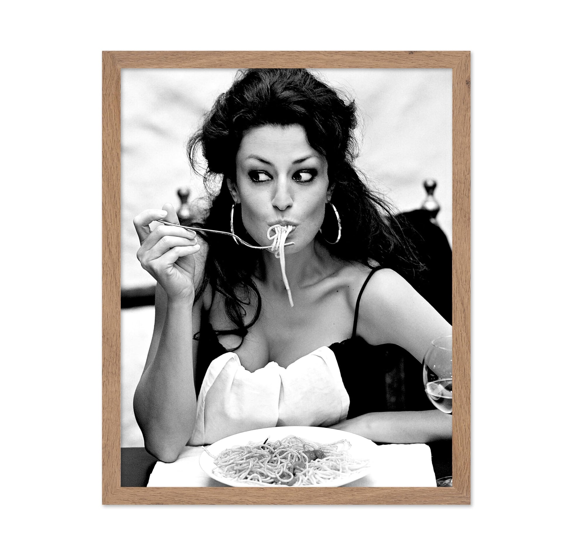 Sophia Eating Spaghetti