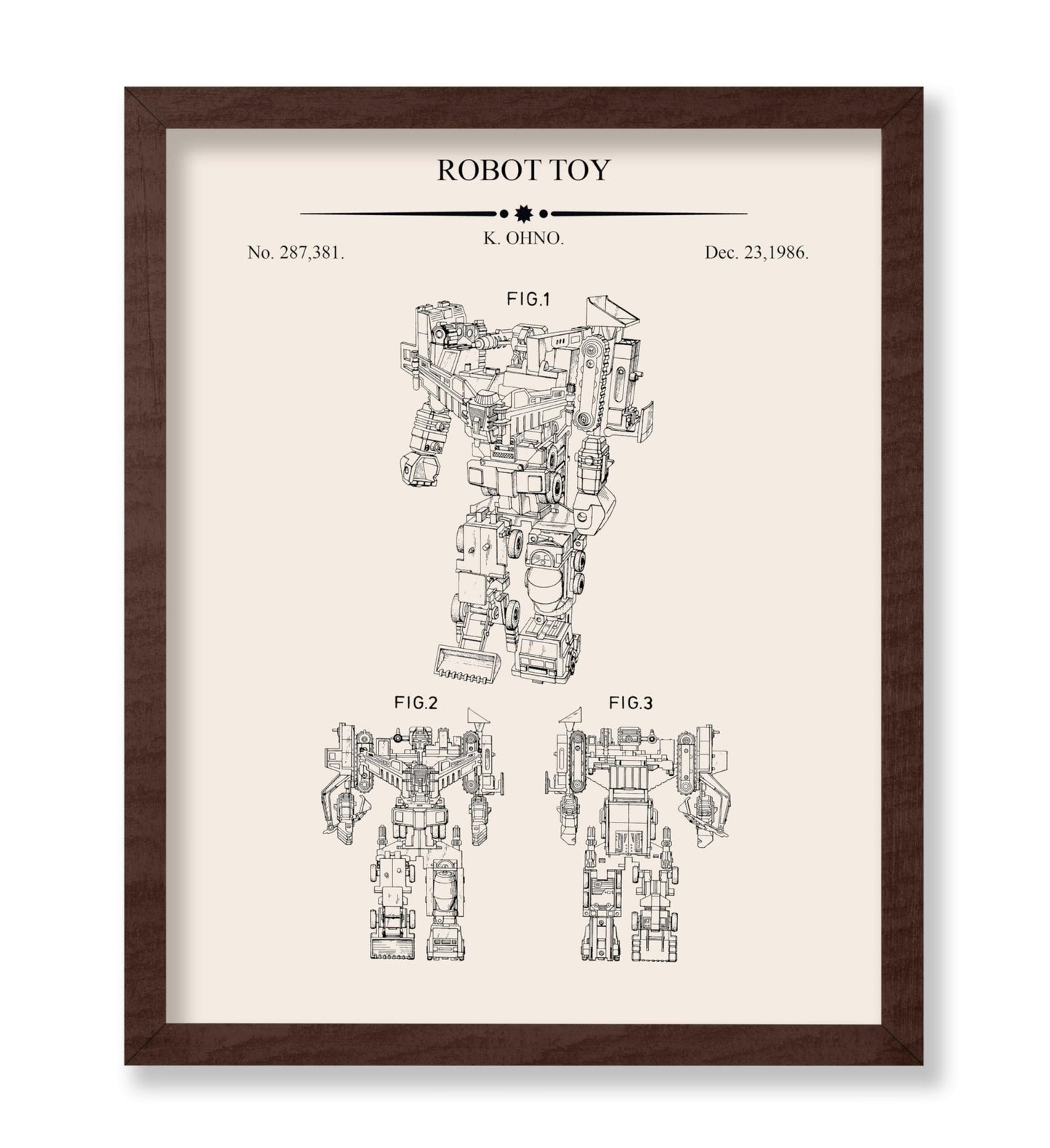 Devastator Robot Blueprint