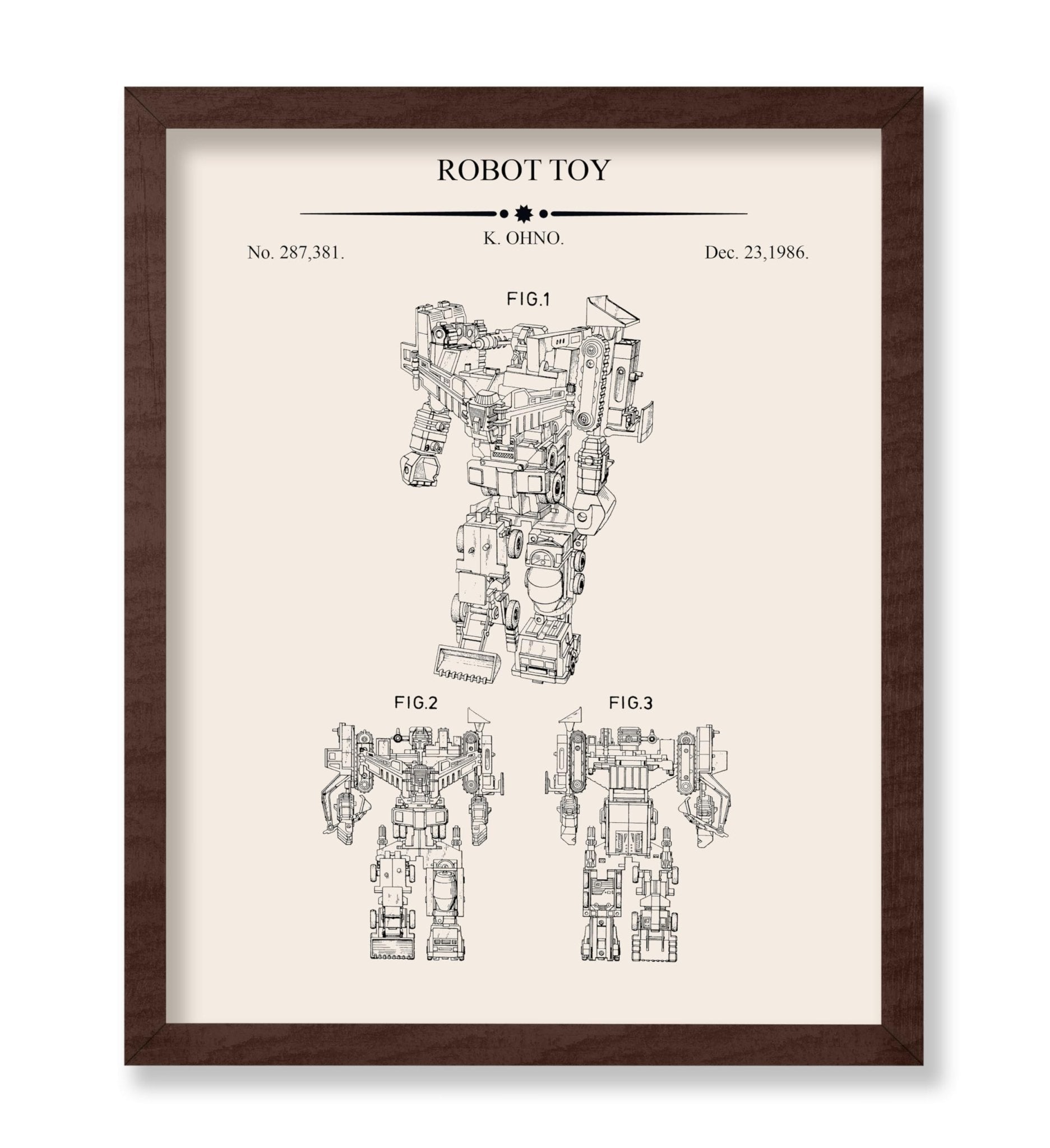Devastator Robot Blueprint