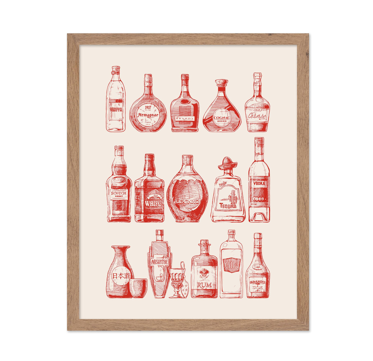 Alcohol Bottles No1