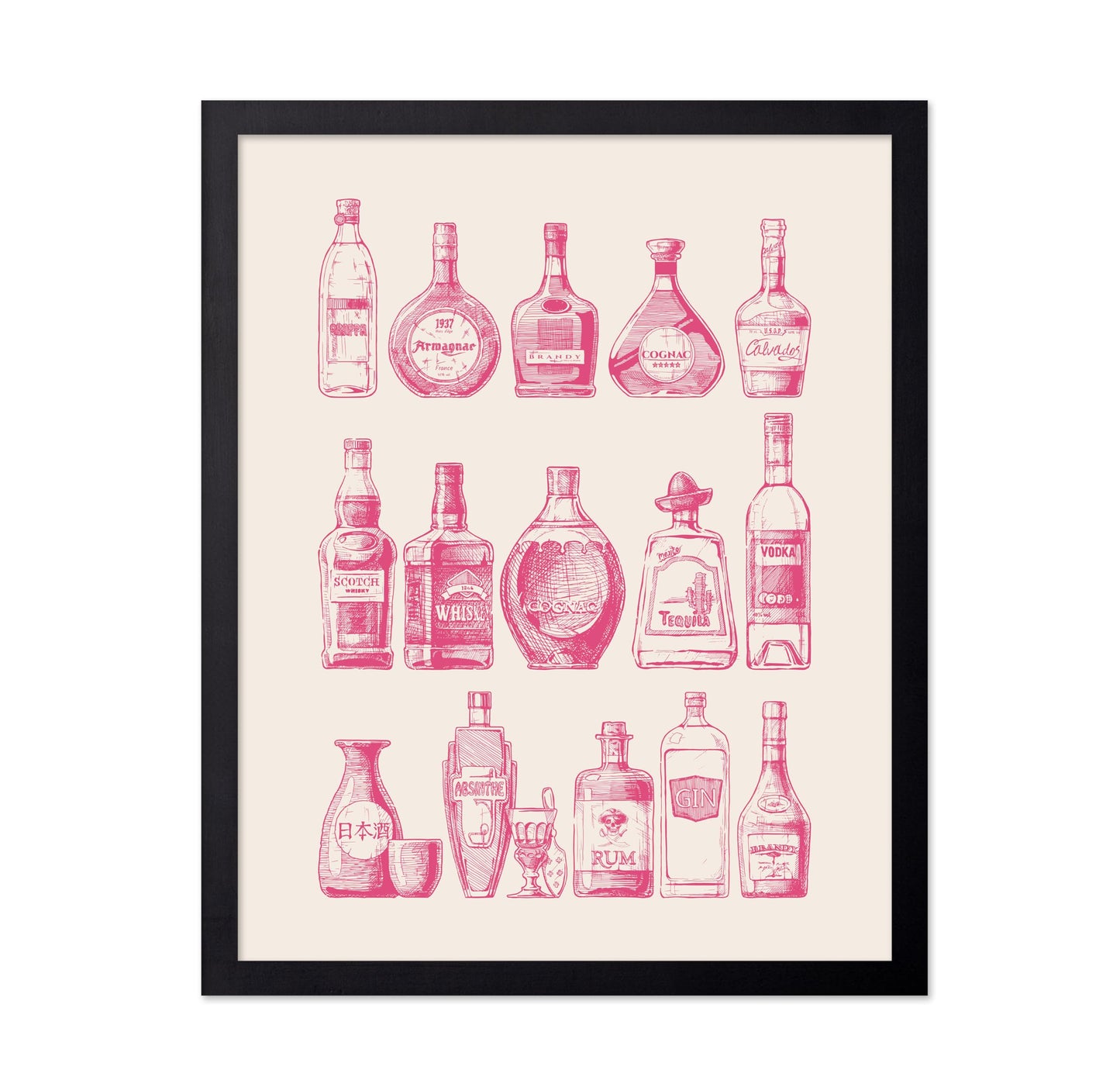 Alcohol Bottles No3