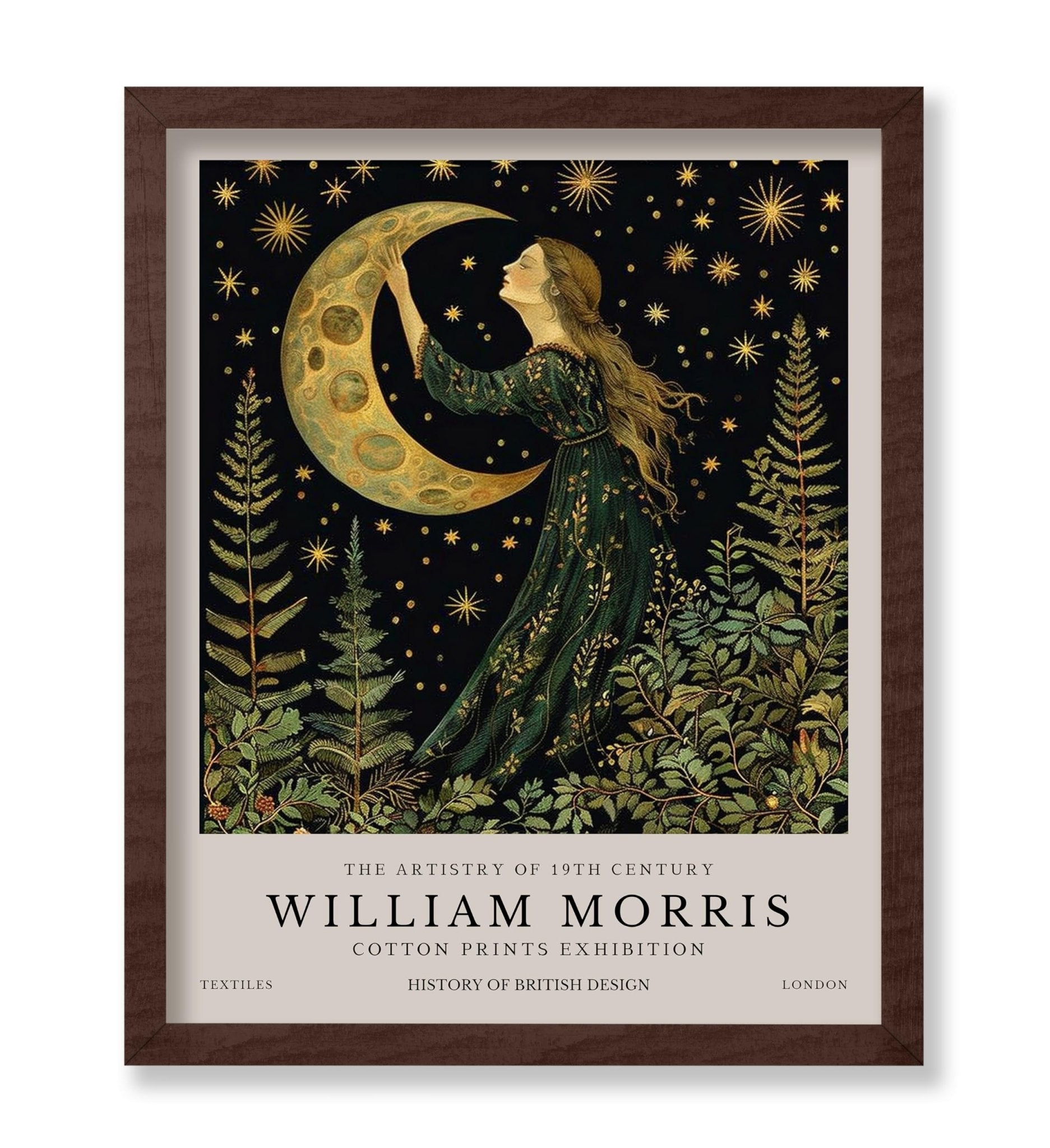 William Morris - Victorian Moon