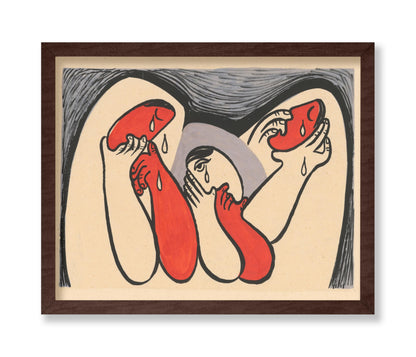 Mikulas Galanda - Crying Women
