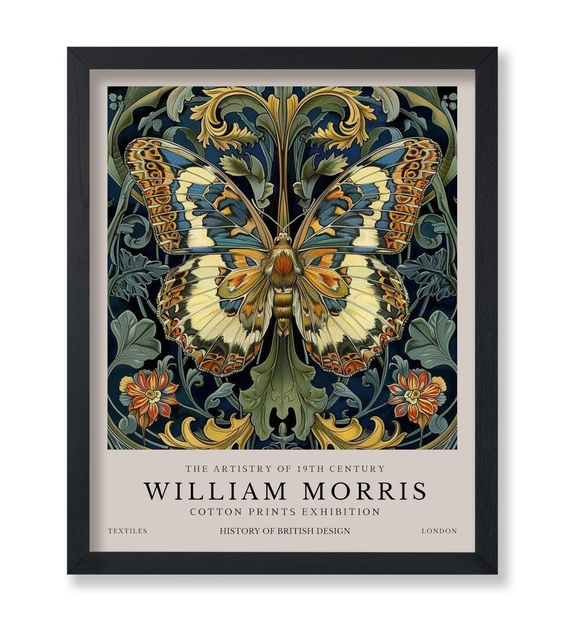 William Morris - Butterfly No3