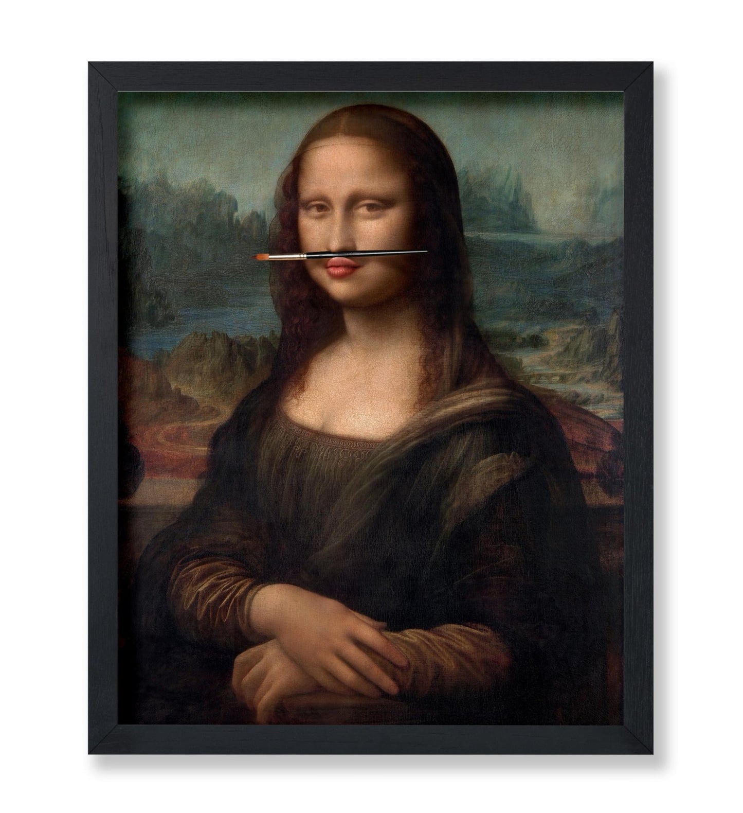 Altered Portrait of Mona Lisa No7