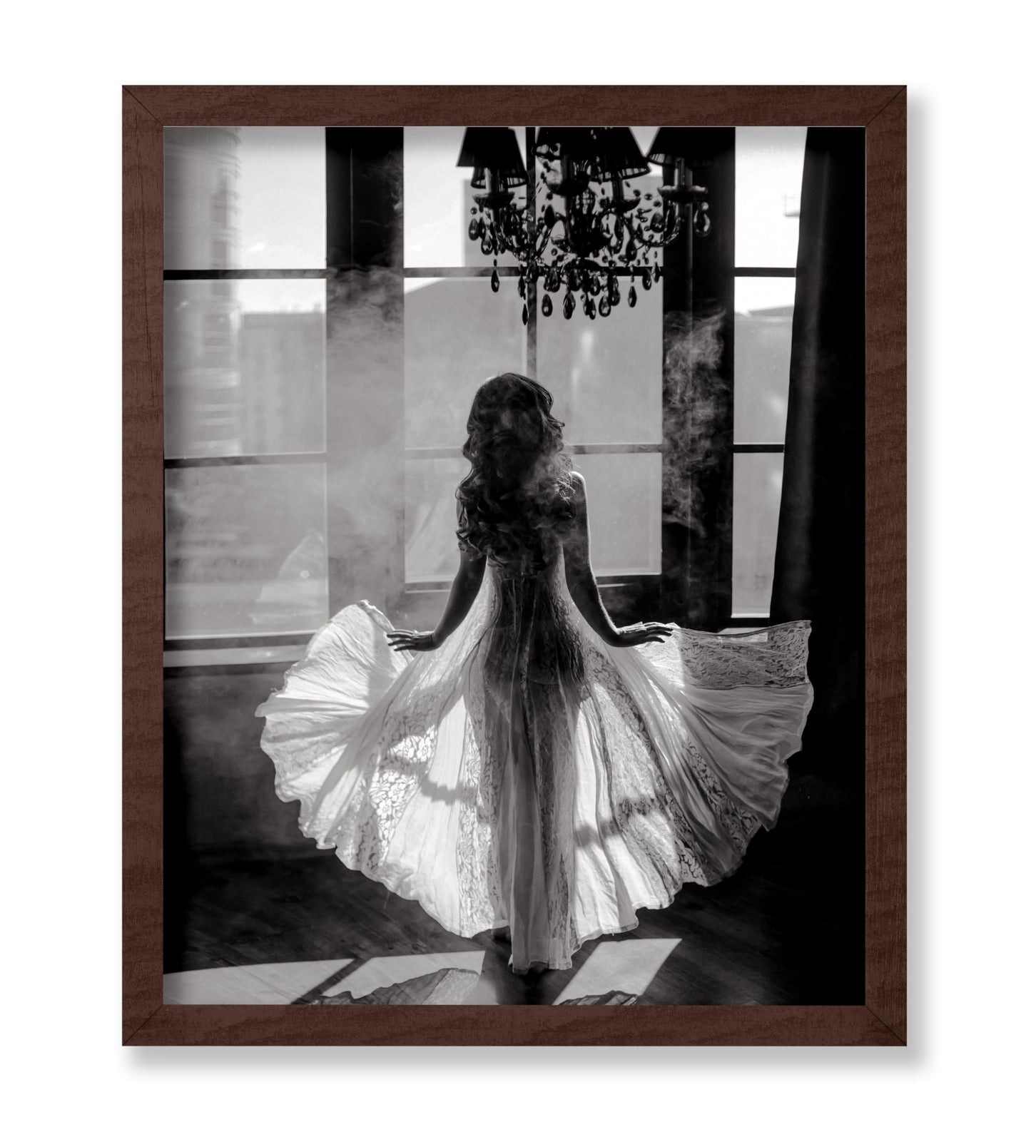 Lady in Dress by the Window
