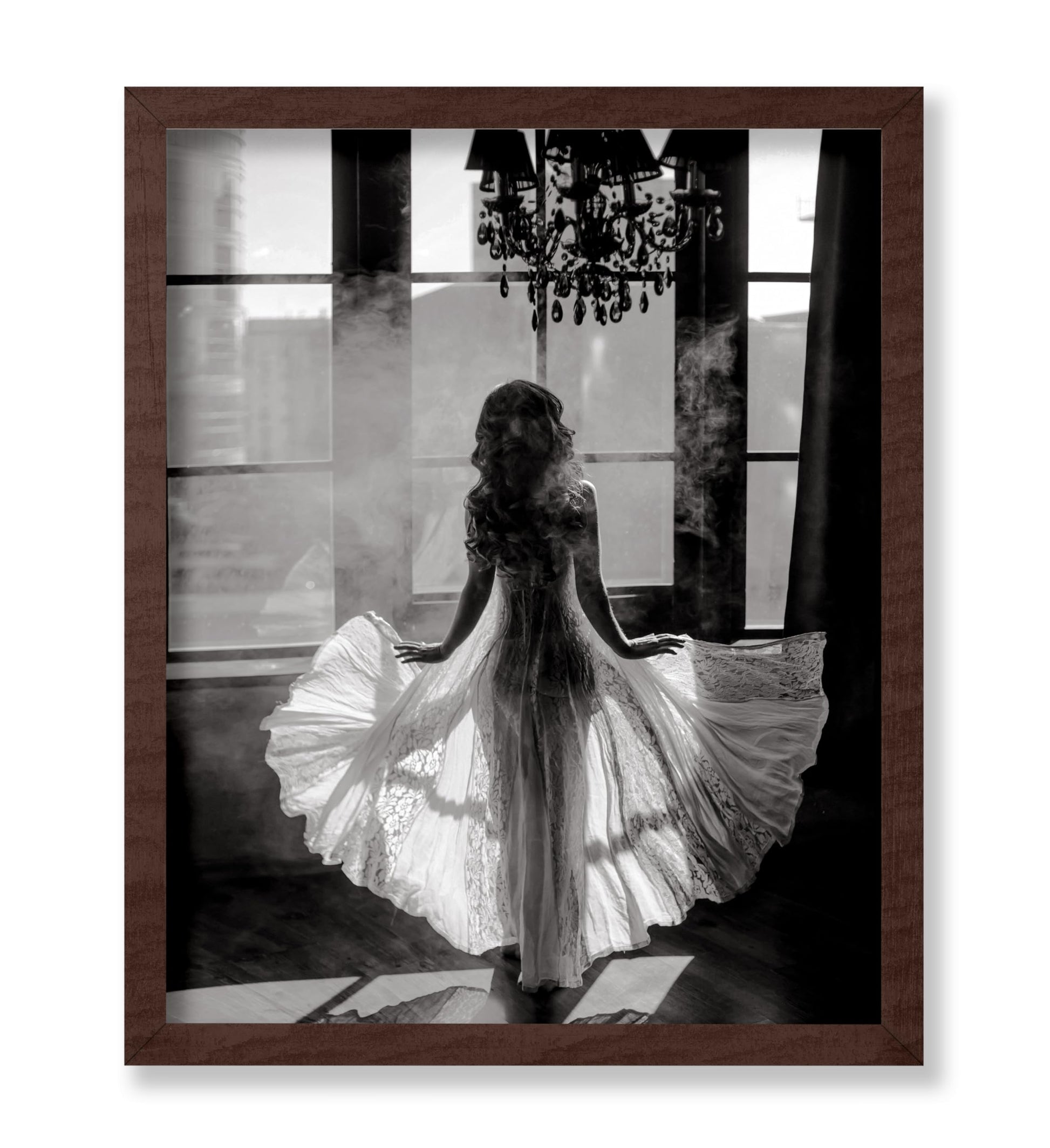 Lady in Dress by the Window
