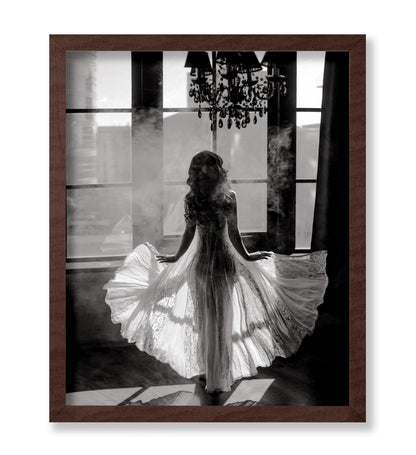 Lady in Dress by the Window