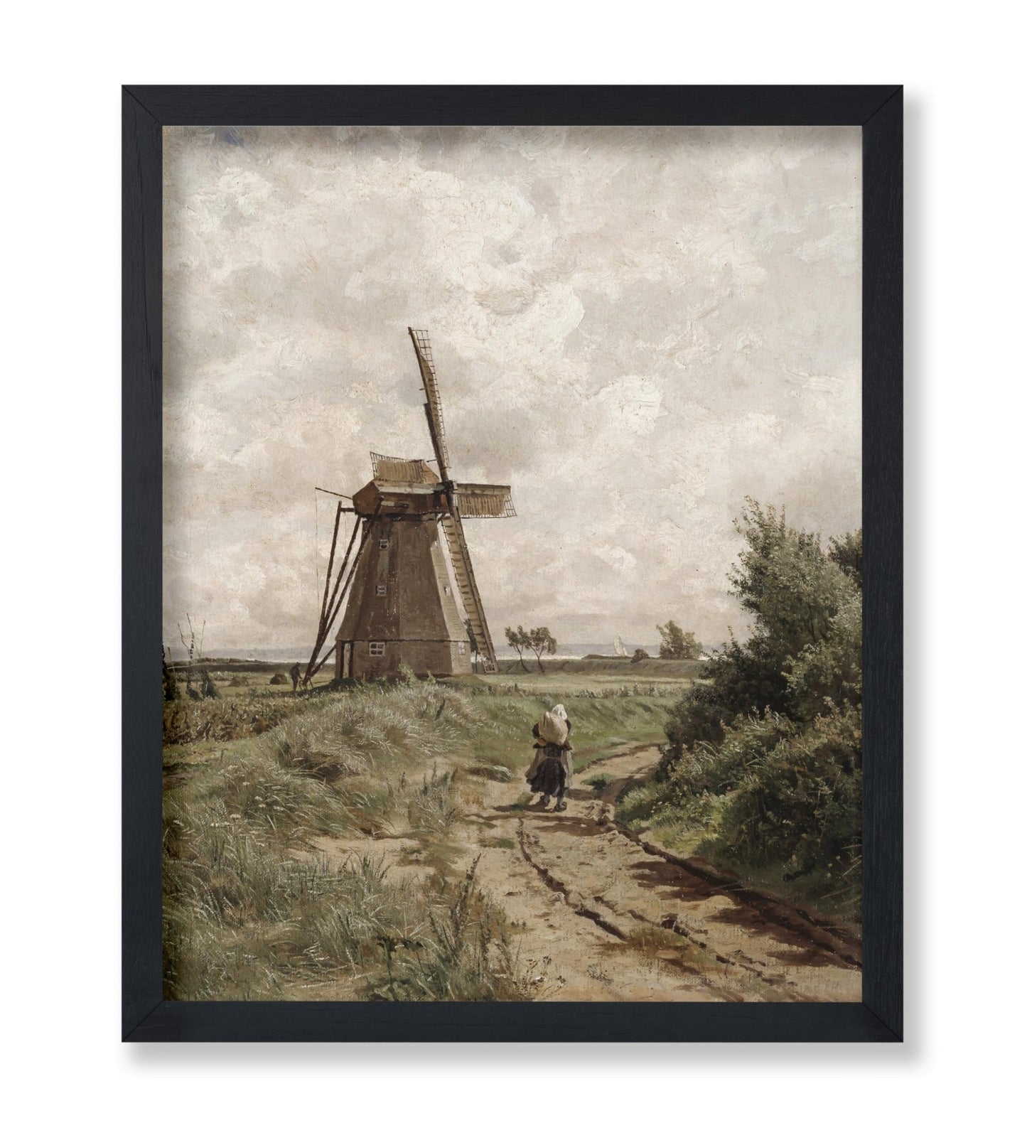 Windmill Near Ahrenshoop
