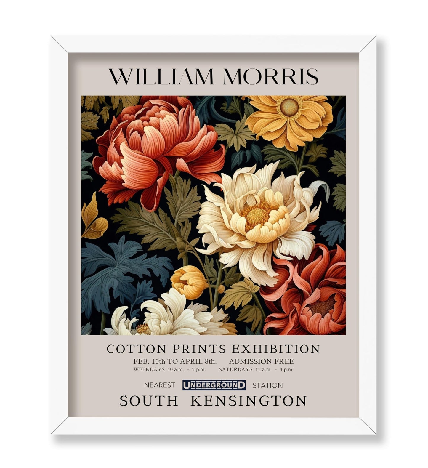 William Morris - Peony No1
