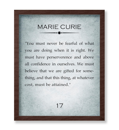 Marie Curie Quote
