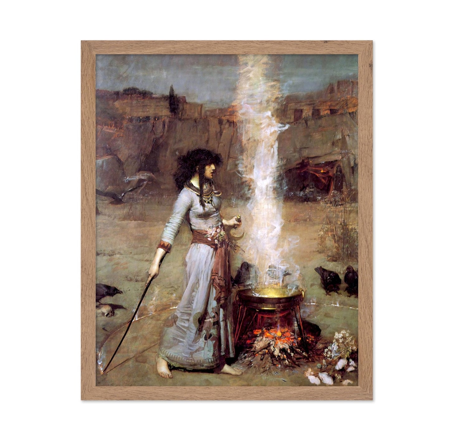 John William Waterhouse - The Magic Circle