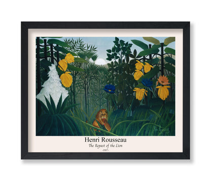 Henri Rousseau - Repast of the Lion No1