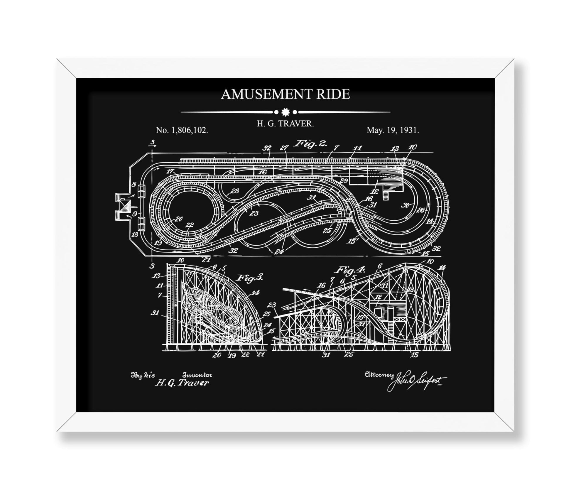 Roller Coaster Blueprint No3
