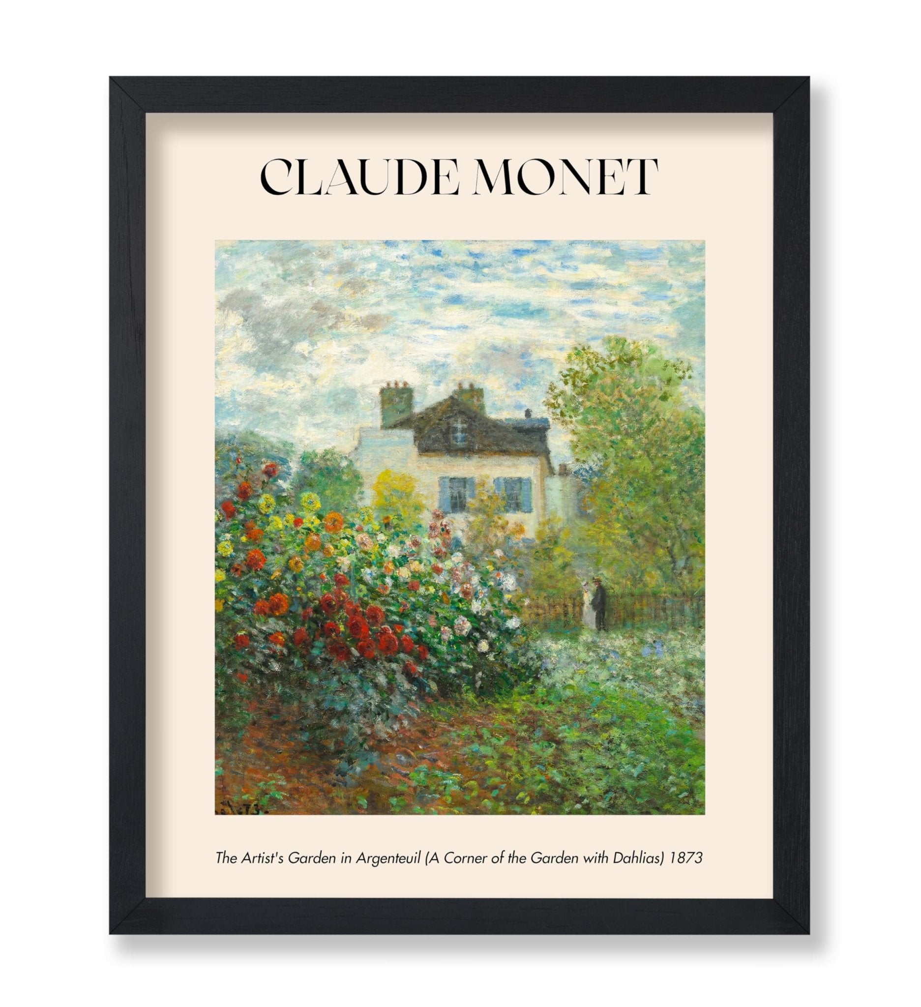 Claude Monet - The Artist's Garden at Argenteuil