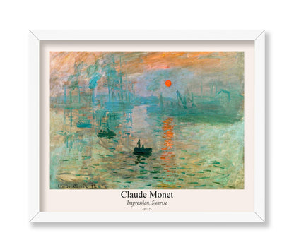 Claude Monet - Impression Sunrise No1