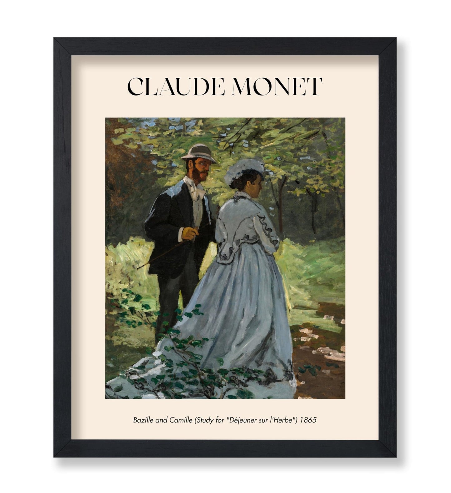 Claude Monet - Bazille and Camille