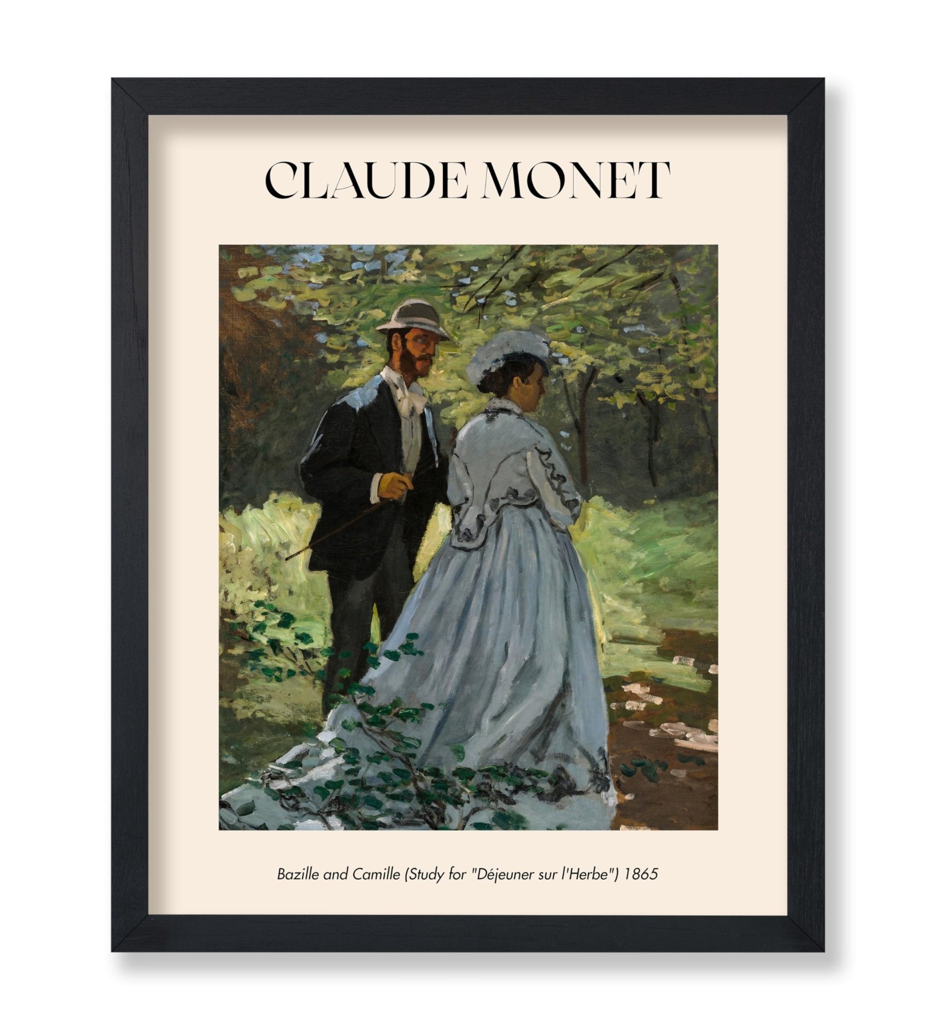 Claude Monet - Bazille and Camille
