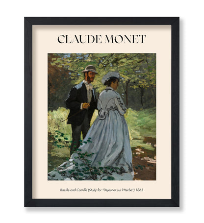 Claude Monet - Bazille and Camille