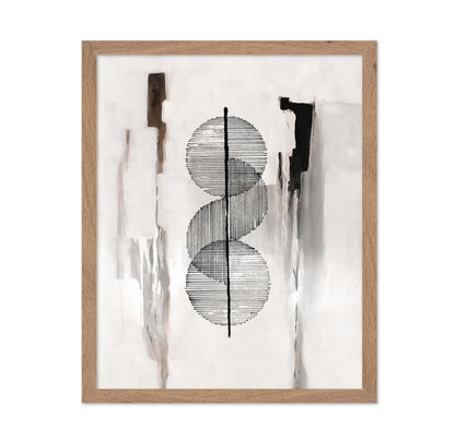 Line on Ink Wash