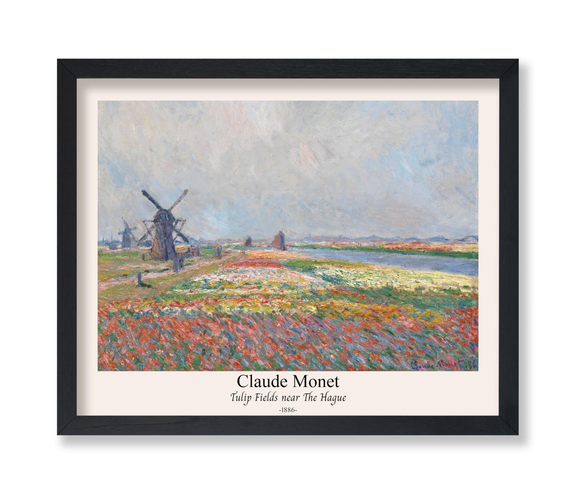 Claude Monet - Tulip Fields Near The Hague