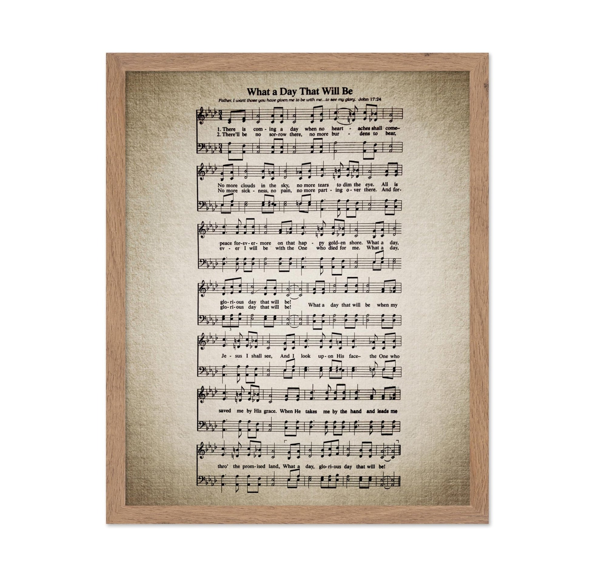 What A Day That Will Be Hymnal Sheet
