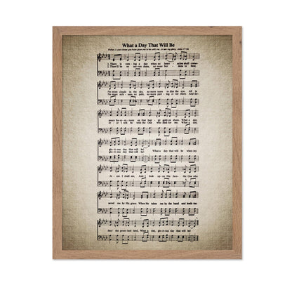 What A Day That Will Be Hymnal Sheet