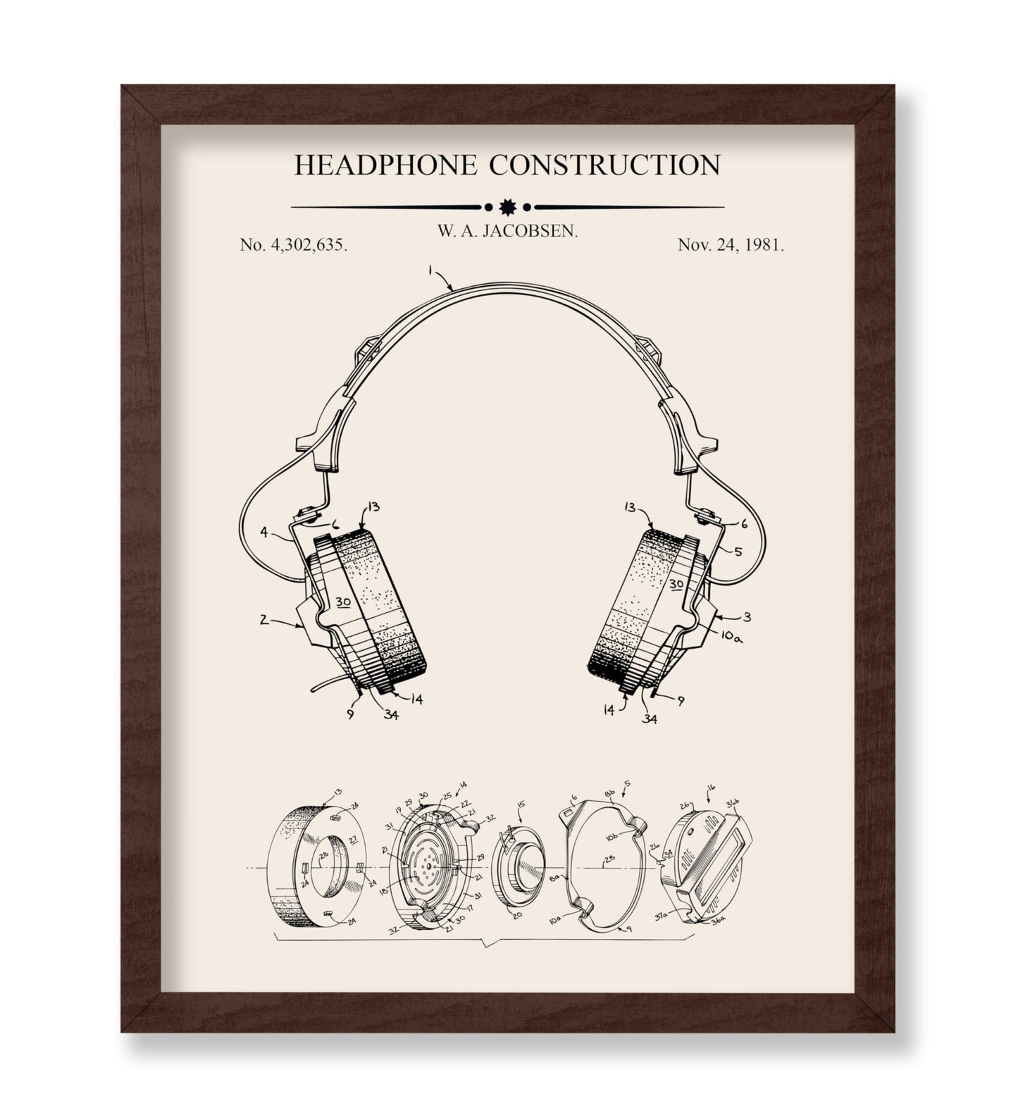 Headphones Blueprint No2