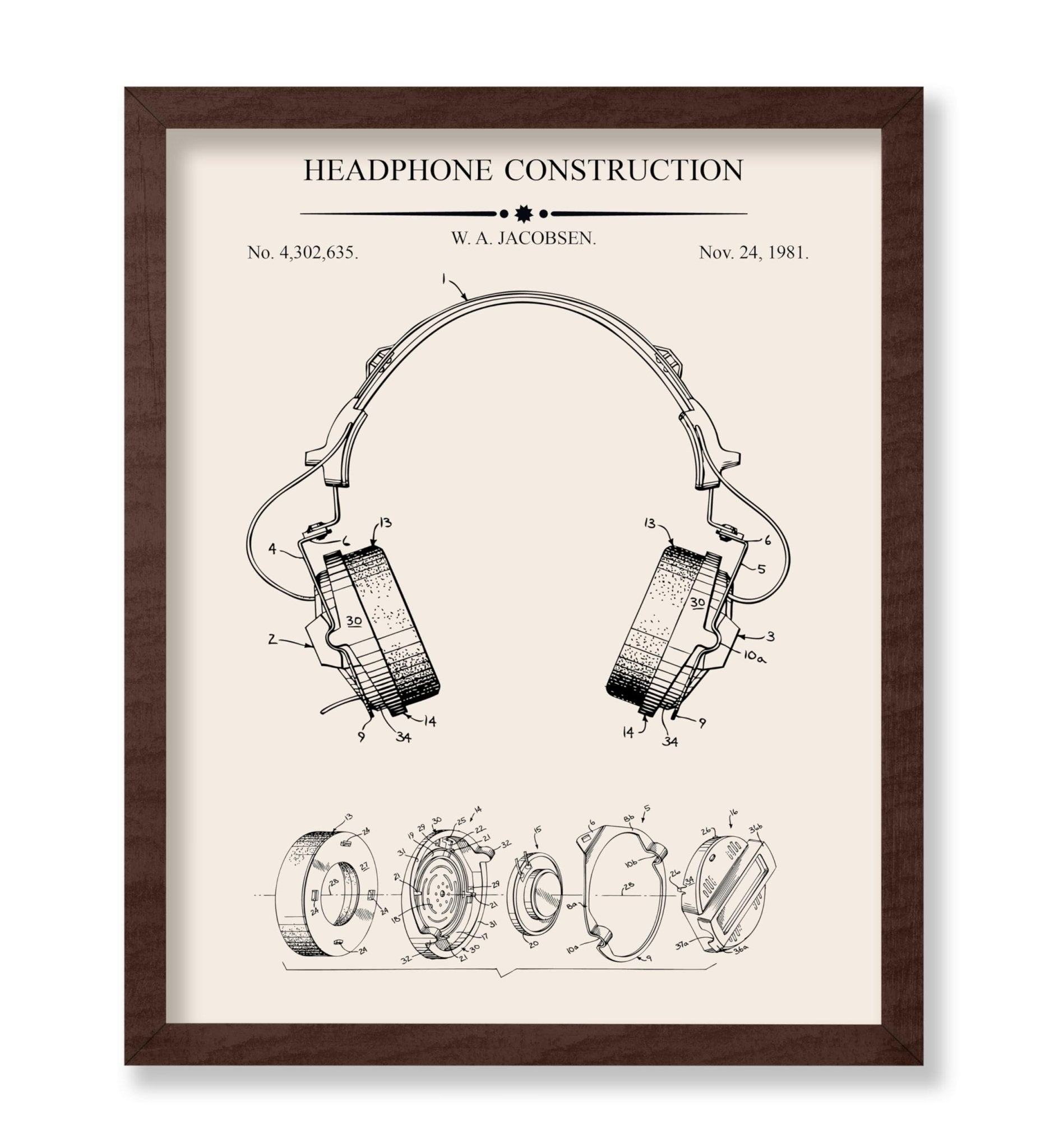 Headphones Blueprint No2