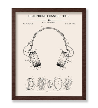 Headphones Blueprint No2
